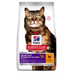 Hill's Science Plan Adult Sensitive Stomach&Skin Chicken 300 г