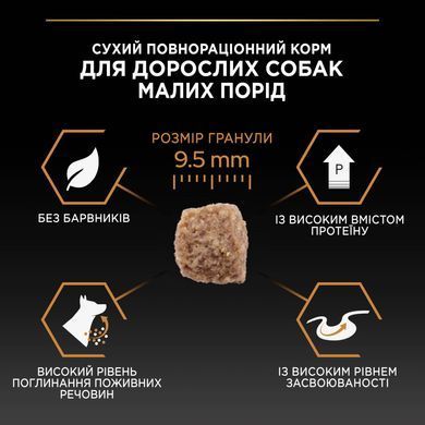 Сухий корм PRO PLAN Small&Mini Adult 1+ Everyday Nutrion для дорослих собак дрібних порід, з куркою, 7 кг