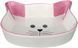 Миска Trixie для котів, у формі котячої мордочки, керамічна, 12 см, 250 мл