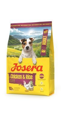 Сухий корм для собак Josera Mini Adult Chicken & Rice (Miniwell) Маленькі хрусткі крокети для маленьких собак 3 кг