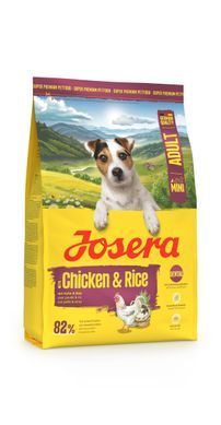 Сухий корм для собак Josera Mini Adult Chicken & Rice (Miniwell) Маленькі хрусткі крокети для маленьких собак 3 кг