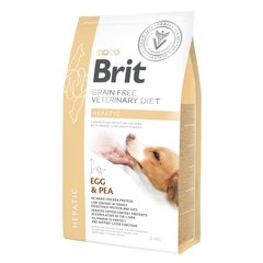 Brit VetDiets Dog Grain Free Hepatic Egg & Pea 2кг арт.170947/528165