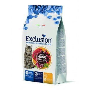 Сухий корм для котів Exclusion Noble Grain Cat Adult Beef, з яловичиною, 300 г