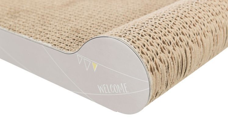 Дряпки для котів Дряпки для котів Дряпка Trixie Junior для кошенят, картон, 38х6х18 см (світло-сіра)