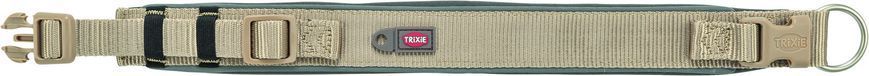 Нашийник Trixie Premium екстраширокий для собак M&ndash;L 40&ndash;48 см 40 мм пісочно-сірий