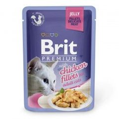 Brit Premium Cat Chicken Fillets in Jelly pouch 85г арт.111240/518463