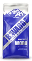Сухий корм для дорослих собак з постійними інтенсивними навантаженнями BAVARO Work 26/12 м'ясо 18 кг