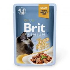 Brit Premium Cat Tuna Fillets in Gravy pouch 85г арт.111252/518548