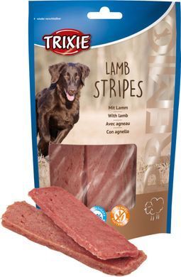Ласощі Trixie Premio Lamb Stripes для собак полоски з ягням 100 г