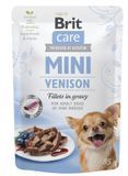Вологий корм Brit Care Mini для собак, з філе дичини в соусі, 85 г