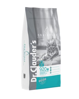 Сухий корм для дорослих котів із харчовою гіперчутливістю Dr.Clauder's High Premium Grainfree 10 кг