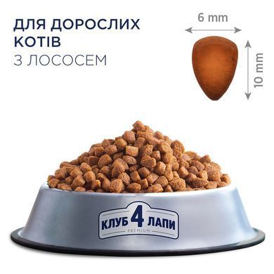 Сухий корм для котів Club 4 Paws Premium з лосось 300 г