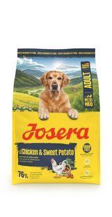 Сухий корм для собак Josera Chicken & Sweet Potato Adult All Sizes (Nature Energetic) БЕЗЗЕРНОВИХ 3 кг