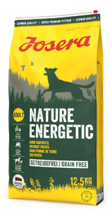 Сухий беззерновий корм для дорослих собак основний раціон Josera Nature Energetic курка батат 12,5 кг