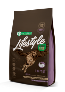 Сухий беззерновий корм з ягнятиною для дорослих собак всіх порід Lifestyle Grain Free Lamb Adult All Breeds 1.5кг