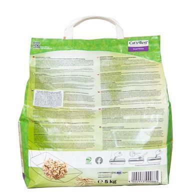 Наповнювач Cats Best Cat&rsquo;s Best Smart Pellets для котячого туалету, деревний, 10л/5кг