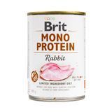 Вологий корм Brit Mono Protein Rabbit для собак, з кролик, 400 г
