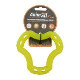 Іграшка AnimAll Fun кільце 6 сторін для собак, жовте, 12 см