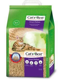 Наповнювач Cats Best Cat&rsquo;s Best Smart Pellets для котячого туалету, деревний, 20л/10кг