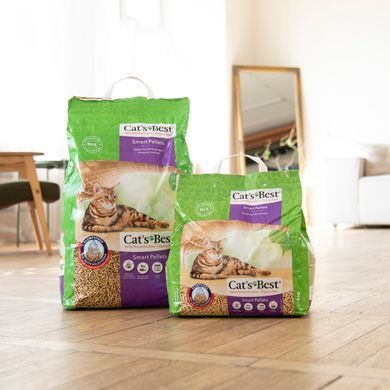 Наповнювач Cats Best Cat&rsquo;s Best Smart Pellets для котячого туалету, деревний, 20л/10кг