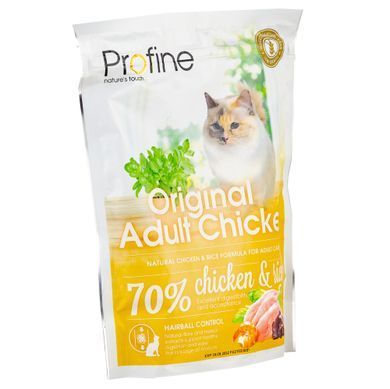 Сухий корм Profine Original Adult для дорослих котів, з куркою та рисом, 300 г