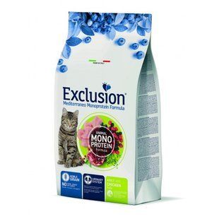 Сухий корм Exclusion Noble Grain Cat Adult Chicken для дорослих котів, з куркою, 300 г