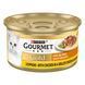Вологий корм GOURMET Gold "Соус Де-Люкс" для дорослих котів, шматочки в соусі, з куркою, 85 г