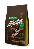 Сухий беззерновий корм з птицею для дорослих собак всіх порід Lifestyle Grain Free Poultry Adult All Breeds 1.5кг