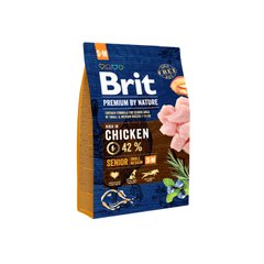 Brit Premium Dog Senior Small Medium S+M Chicken 3кг арт.170820/526390