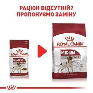 Вологий корм для собак ROYAL CANIN MEDIUM ADULT 140 г