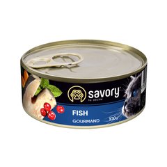 Savory Cat Gourmand Fish 100г арт.30631