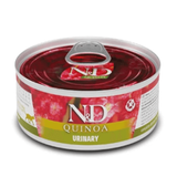 Вологий корм для кішок Farmina N&D Quinoa Urinary, Duck&Cranberry Adult для проф. сечокам'яної хвороби, качка, кіноа, журавлина та ромашка, 80 г