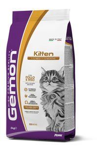 Сухий корм для котів Gemon Cat Kitten курка з рисом 2 кг