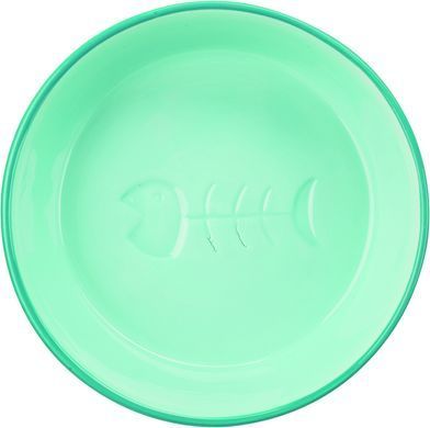 Миска Trixie для котів, плоска, керамічна, 13 см, 200 л