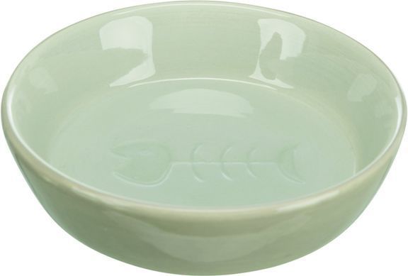 Миска Trixie для котів, плоска, керамічна, 13 см, 200 л