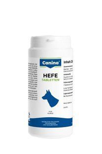 Вітаміни Canina Hefe для собак, дріжджові таблетки з ензимами, 250 г (310 табл)