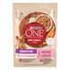 Вологий корм PURINA ONE Mini/Small Sensitive для дорослих собак дрібних порід, з чутливим травленням, з лосось, рисом та морквою, 85 г