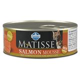 Вологий корм Farmina Matisse Cat Mousse Salmon для дорослих котів, з лосось, 85 г