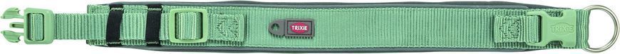 Нашийник Trixie Premium екстраширокий для собак XS&ndash;S 27&ndash;35 см 25 мм салатово-сірий