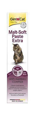 Паста GimCat Every Day Malt-Soft Paste Extra для котів, виведення шерсті зі шлунку, 50 г