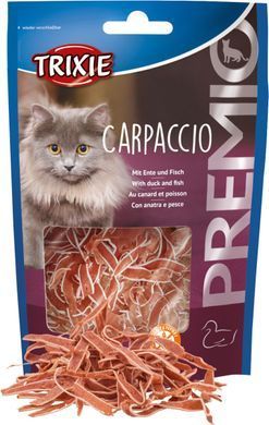 Ласощі Trixie Premio Carpaccio для котів з качкою та рибою 20 г