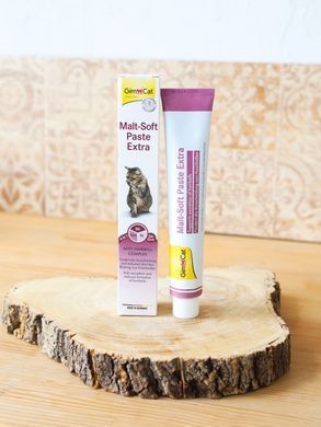 Паста GimCat Every Day Malt-Soft Paste Extra для котів, виведення шерсті зі шлунку, 50 г