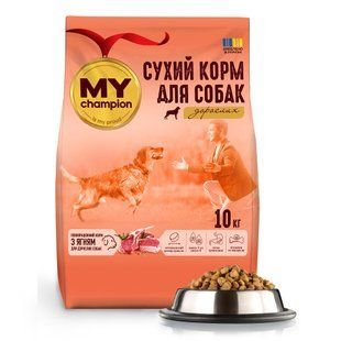 сухий корм з ягням для собак, 10кг