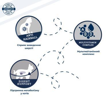 Вітаміни та добавки для котів Мультивітамінна паста для котів Dr.Clauder's Antihairball Paste + Taurin для виведення шерсті з таурином, 100 г