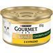Вологий корм GOURMET Gold "Соковита насолода" для дорослих котів, з куркою, 85 г