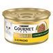 Вологий корм GOURMET Gold "Соковита насолода" для дорослих котів, з куркою, 85 г