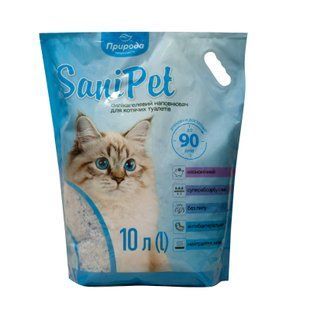 Наповнювач SD SaniPet Sani Pet для котячих туалетів силікагелевий, 10 л