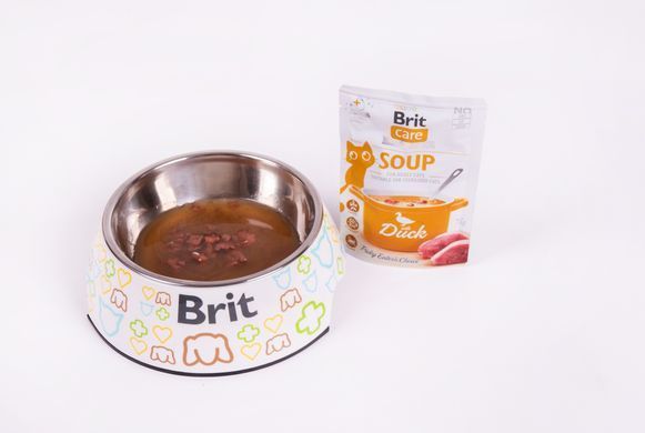 Корм вологий "Суп для котів Brit Care Soup with Duck з качкою", 75 г