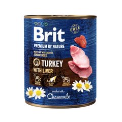 Brit Premium by Nature Junior Dog Turkey & Liver 800г арт.100410/538577