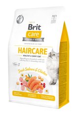 Brit Care Cat Grain Free Haircare Healthy & Shiny Coat Salmon & Chicken 400 г арт.171307